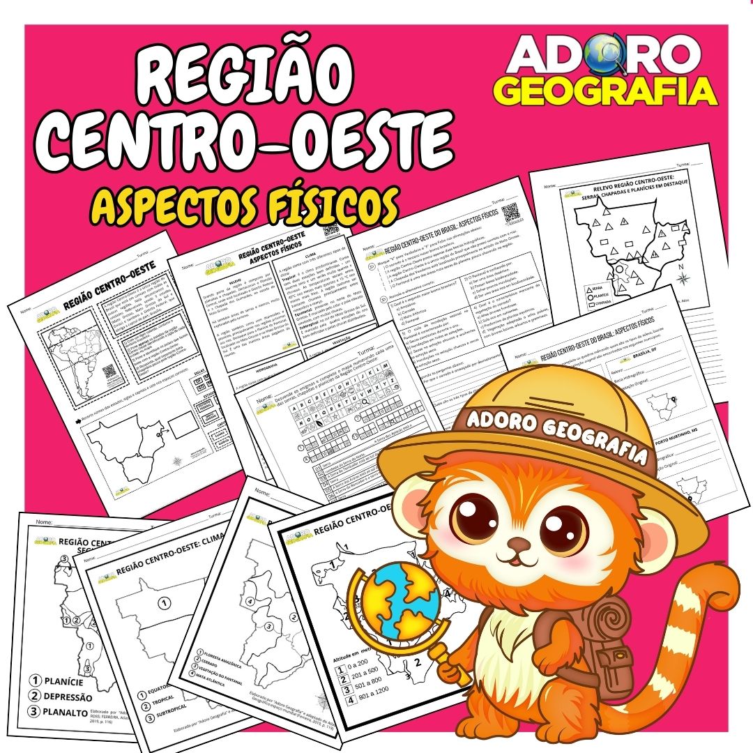 Região Centro-Oeste: Aspectos Físicos