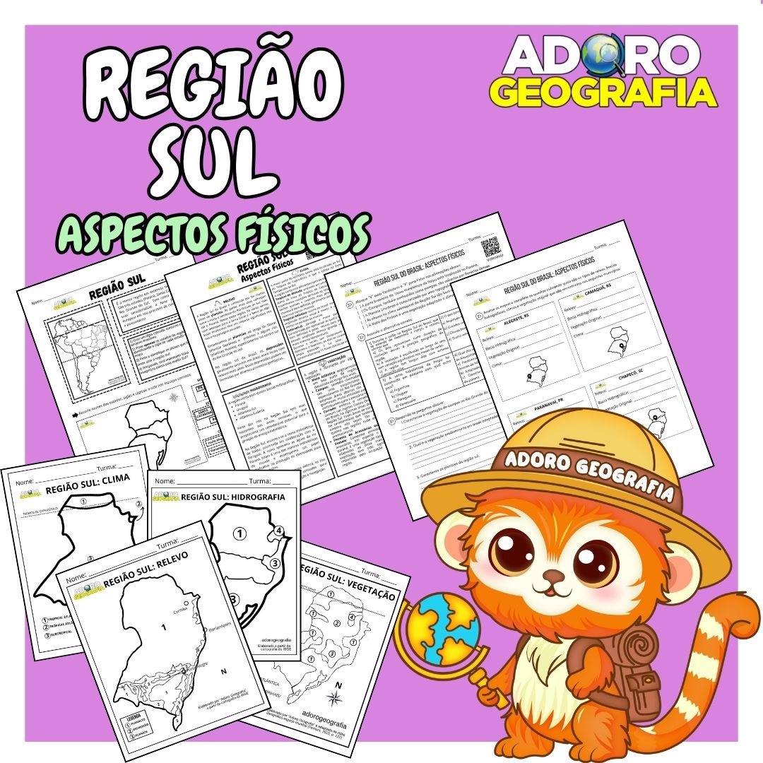 Região Sul: Aspectos Físicos