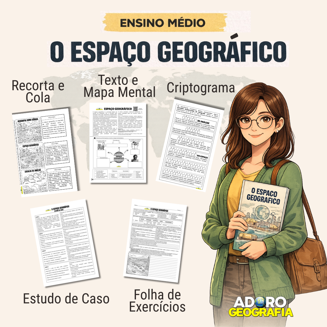 O Espaço Geográfico - Ensino Médio