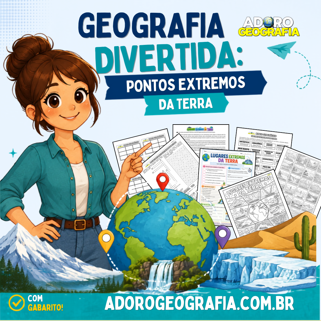 Geografia Divertida: Pontos Extremos da Terra